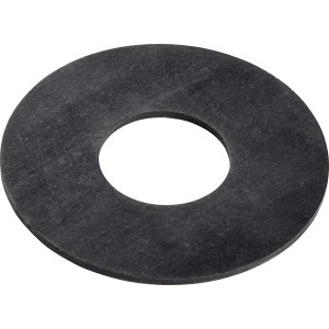 Joint cloche noir, Ø 32 mm x Ø 80 mm, en caoutchouc pour réservoirs WC.