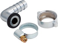 Schlauchverbinder Chrom 12,5 mm x 24,1 mm (G 3/4)