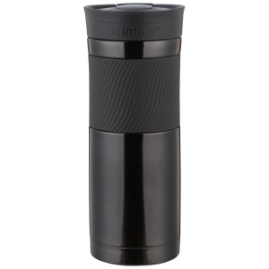 Contigo Thermobecher Byron, acciaio inox nero opaco, 590 ml. Tazza termica da viaggio a prova di perdite.