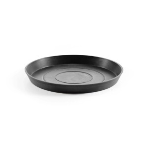 Soucoupe Ecopots gris foncé, Ø 40 cm, pour intérieur et extérieur.
