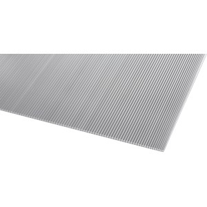 Pannello alveolare trasparente (6 mm, 200x105 cm) per coperture, ad es. coperture per terrazzi.