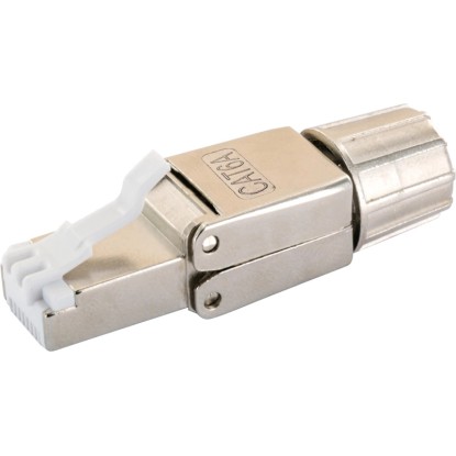 Schwaiger® Connettore di rete CAT 7 / CAT 6A metallo RJ45 / 1 pz.