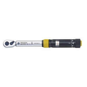 Chiave dinamometrica Proxxon MicroClick MC15, 6,3 mm (1/4 di pollice) per un serraggio preciso delle viti.