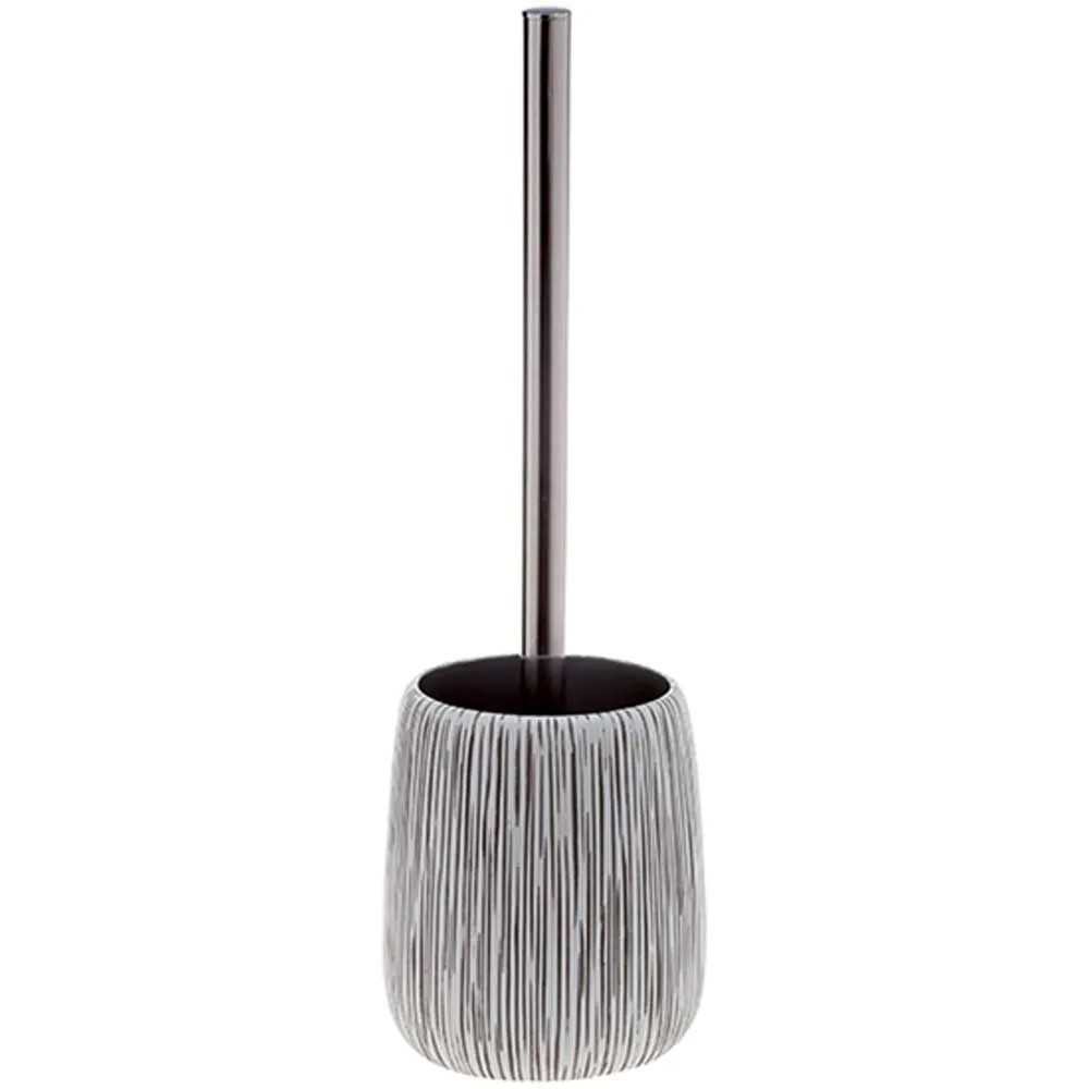 Brosse WC Spirella Avec Support - Vert Foncé - Série Move - Poils Résistants