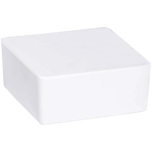 Wenko Recharge orange pour déshumidificateur Cube, 1 kg, bloc blanc.