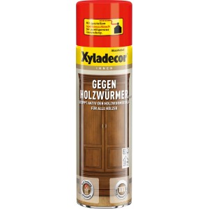 Xyladecor Anti-vers à bois, spray de 250ml pour le traitement du bois vermoulu.