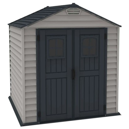 Duramax Kunststoff Gerätehaus 2,1 x 2,1 m Grau