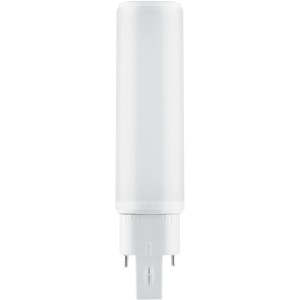 Lampadina LED Osram G24d-1 a tubo, 6W, luce bianca neutra. Per lampade fluorescenti a LED.