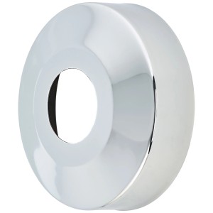 Rosetta in ottone cromato, 18,6 mm x 20 mm, per coprire i fori nel muro.