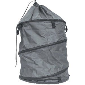Sac à déchets de jardin PopUp Videx Garden anthracite avec fond et fermeture.