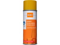 OBI Laque colorée spray Jaune colza brillant 400 ml