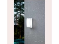 Eglo LED-Aussenwandleuchte Camarda Weiss 11 x 22 cm / 1'200 lm