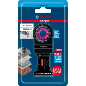 Lame de scie plongeante Bosch Expert MultiMax AIZ 32 APIT pour outils multifonctions.