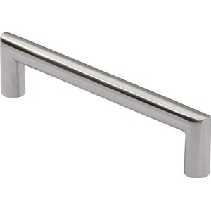 Maniglia per mobili 1406 in acciaio inox spazzolato per armadi e cassetti.