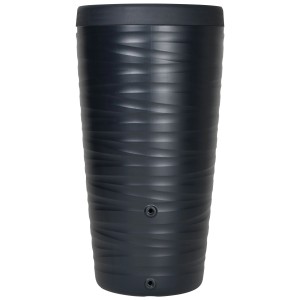 Waterform Botte per acqua piovana Maze, 240 l, con rubinetto e struttura ondulata.