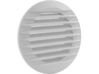 Marley Lüftungsgitter rund zum Einbau in Rohr Weiss 190 x 150 mm