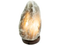 Globo Tischleuchte Stone E14 Salzkristall Grau