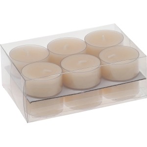 Bougies chauffe-plat Steinhart, lot de 12 couleur crème, env. Ø 3,8 cm, en boîtier plastique.