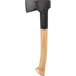 Ascia universale Fiskars Norden N12 con manico in hickory e lama in acciaio.