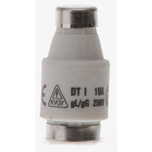 Fusible temporisé 250V/10A pour fusibles miniatures, vue détaillée.