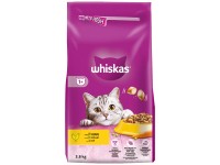 Whiskas® Trockenfutter 1+ mit Huhn im Beutel 3,8 kg