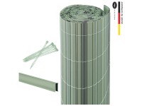 Videx Balkonverkleidung Schilfgrün 90 x 300 cm inkl. Befestigungsmaterial Videx Balkonverkleidung Schilfgrün 90 x 300 cm inkl. Befestigungsmaterial