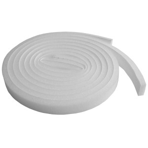 Nastro sigillante in schiuma baliv bianco, 2 m, per sistemi di condotti piatti e tubi tondi.