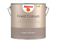Alpina Finest Colours Wandfarbe Noble Brown 2,5 l