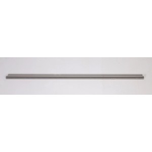 Main courante en acier inoxydable V2A, longueur 1500 mm, diamètre 40 mm, pour intérieur et extérieur.