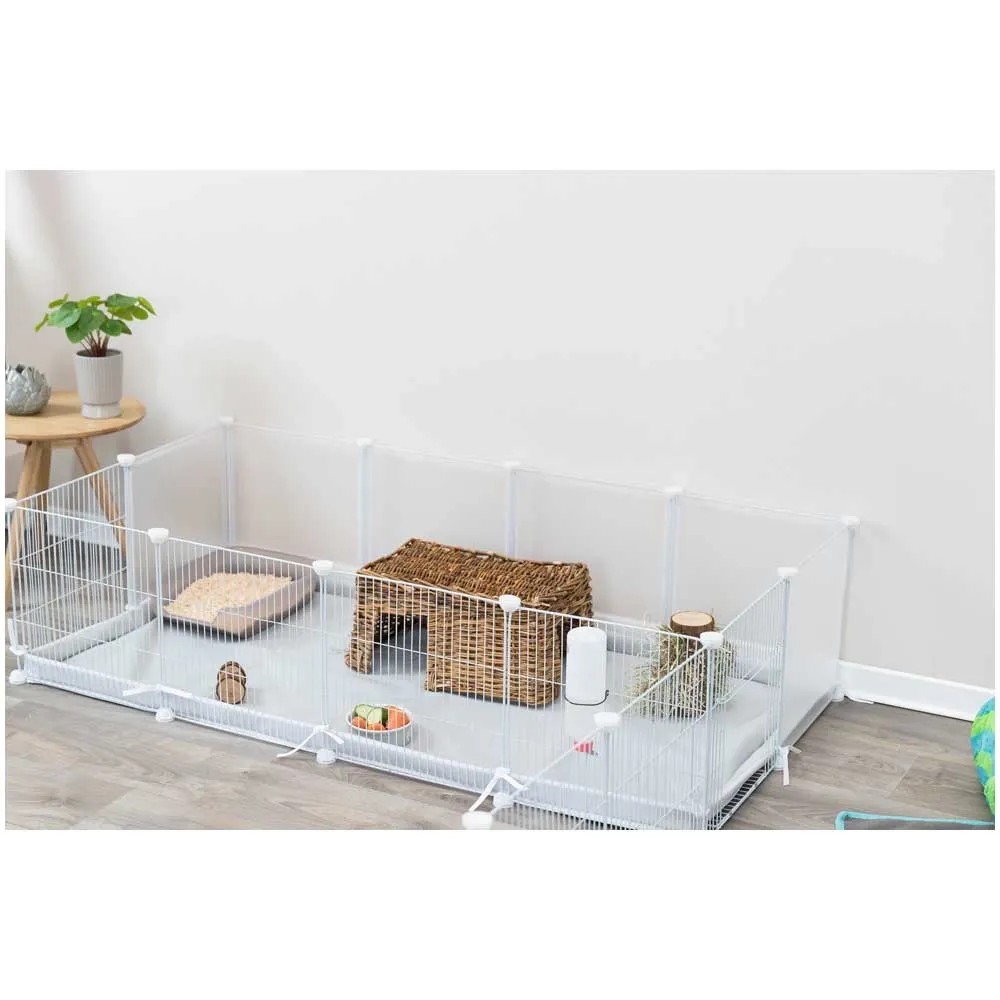 Divisorio Per Gabbia Criceti - 2 Pezzi In Filo Di Ferro, 28x27 Cm, Per Gabbie 47x30x30 Cm