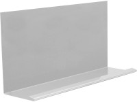 Winkelblech mit Wasserfalz Zuschnitt Aluminium Natur 250 mm x 1 m