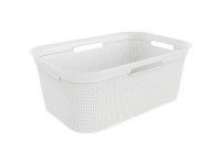 Rotho Wäschekorb Brisen Weiss 41 l