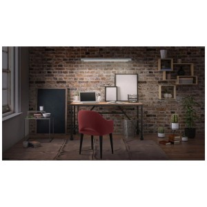 Plafonnier LED Osram Office Line Curve, blanc, 41W. Éclairage de bureau avec cordon.