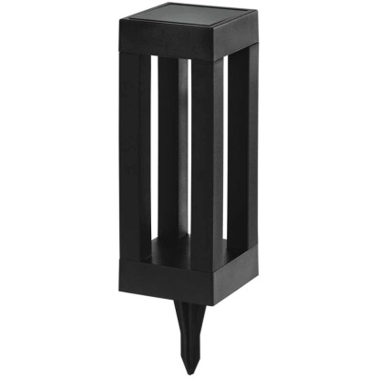 Eglo LED-Solarleuchte mit Erdspiess Schwarz