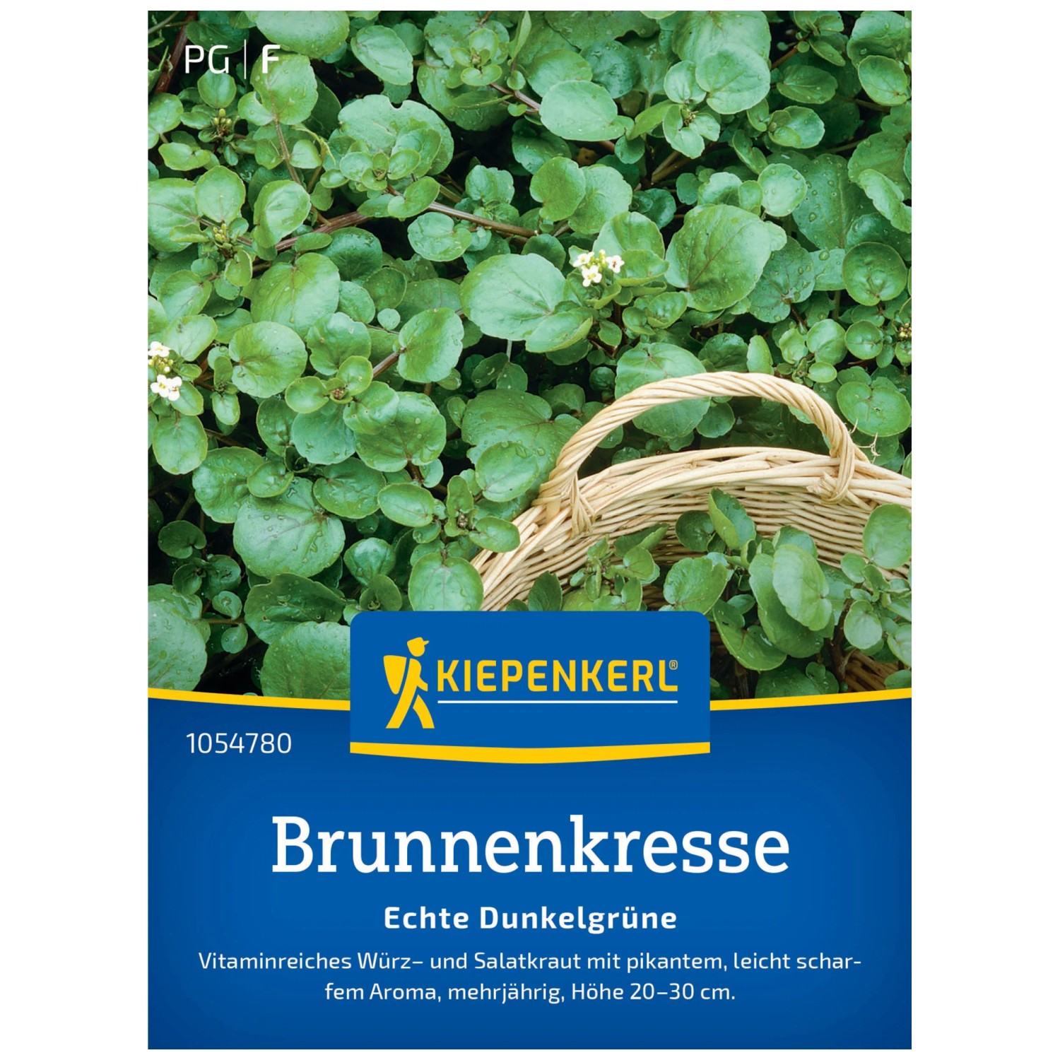 Kiepenkerl Saatgut Brunnenkresse Echte Dunkelgrne