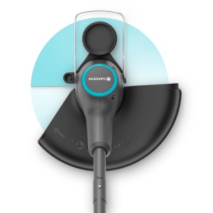 Gardena EasyTrim 25/18V tagliabordi a batteria con batteria e bobina.