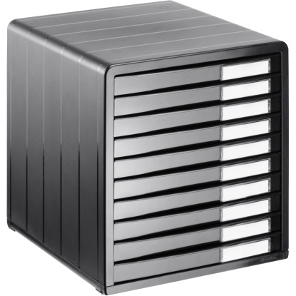 Rotho Bürobox Timeless geschlossen inkl. 10 Schübe