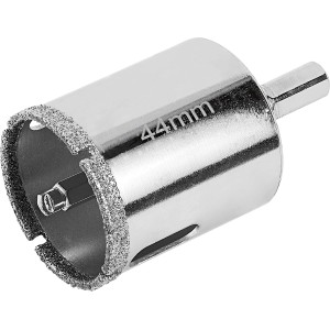 LUX Sega a tazza Professional, Ø 44 mm, in acciaio con bordo diamantato per trapani.