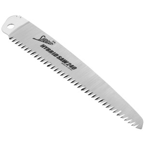 Shogun Ersatz-Sägeblatt Hybrid 240 mm für Handsägen, grobe Zahnung.