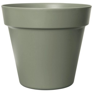 Vaso per piante Florus Paris, verde oliva, Ø 30 cm. Elegante vaso per piante e fiori.