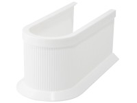 Fackelmann Siphonabdeckung Weiss