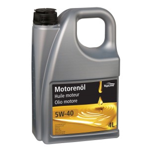 Huile moteur Top Line SAE 5W-40, bidon de 4 litres pour voiture