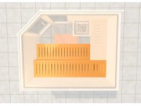 Weka Saunaliege stabil 178,5 cm Weka Saunaliege stabil 178,5 cm