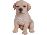 Vivid Arts Labrador-Welpe Hellbraun (HxBxT) 16,5 x 14,3 x 12 cm