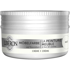 Libéron pittura per mobili Crème, a base di caseina per legno, barattolo da 0,075 l.
