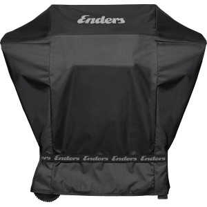 Housse de protection noire Enders pour barbecue à gaz San Diego 2+3, imperméable et résistante aux UV.