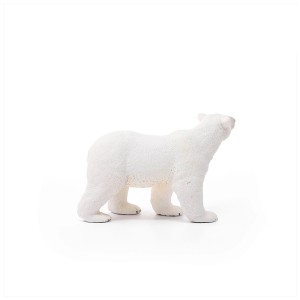 Figurine d'ours polaire Schleich, figurine animale détaillée du monde thématique Wild Life.