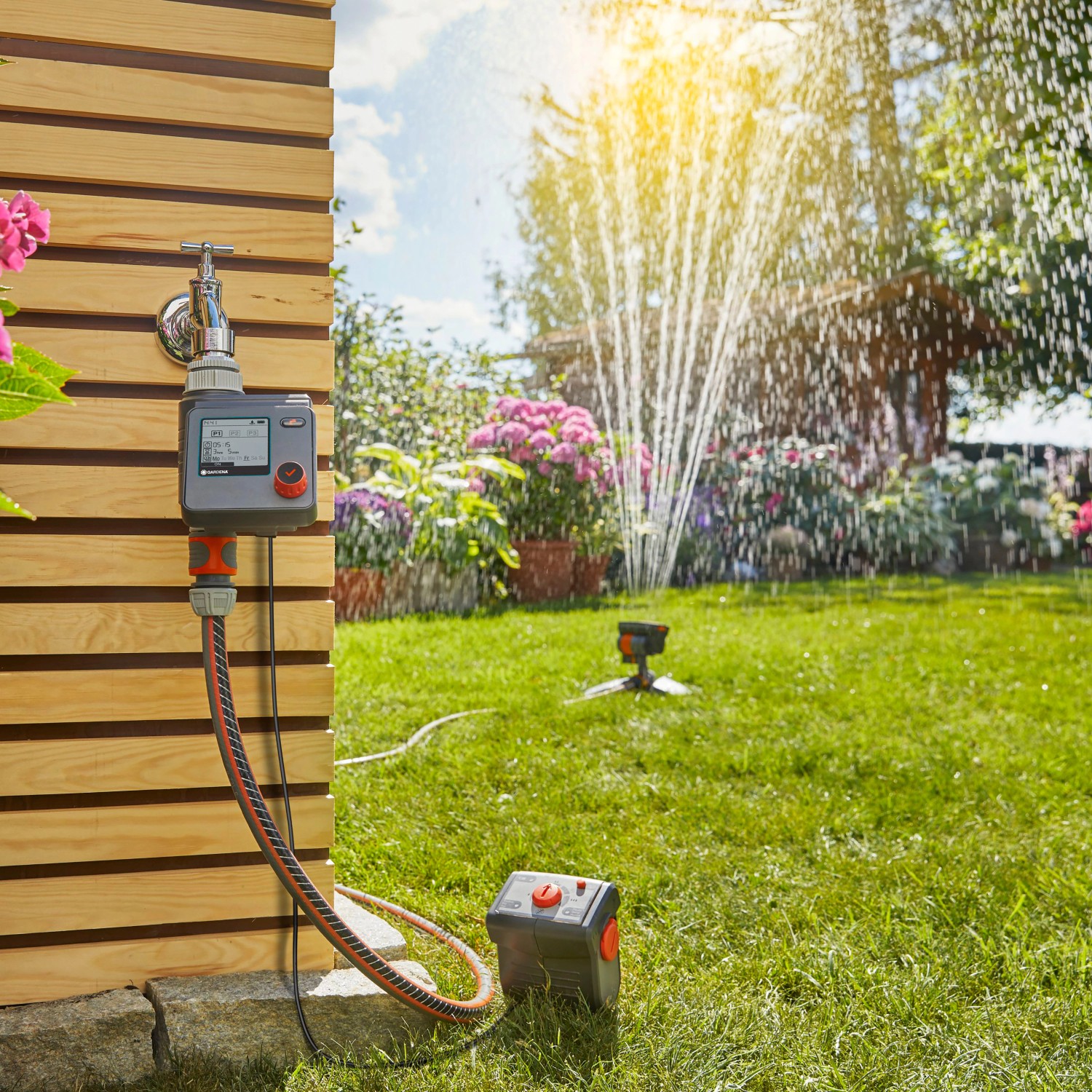 Gardena 18240-50 Connettore per tubo 1/2 Maschio/Femmina Metallo