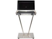 Nouvel Elektro-V-Grill Edelstahl (HxBxT) 102,8 x 68 x 45 cm / 2'200 W