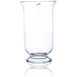 Vaso in vetro trasparente Sandra Rich Hurricane, altezza 40 cm, ideale per fiori e decorazioni.